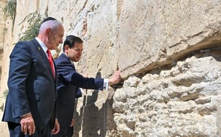 Rubio ve Netanyahu, Mescid-i Aksa'nın yakınındaki tünelleri gezdi