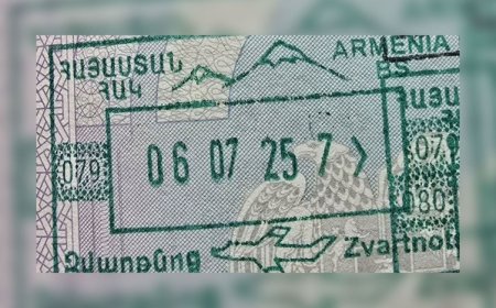 Ermenistan pasaport damgalarından Ağrı Dağı'nı kaldırdı