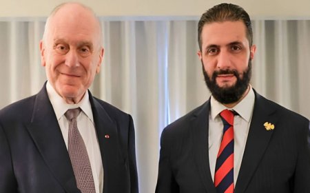 Şara, Dünya Yahudi Kongresi Başkanı ile görüştü