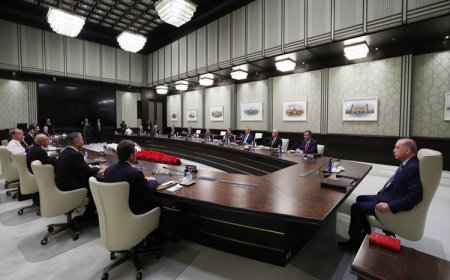 Erdoğan başkanlığında toplanan MGK'dan 8 maddelik bildiri
