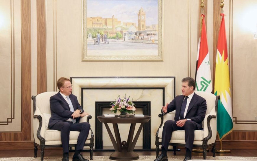 Başkan Neçirvan Barzani, Fransa Büyükelçisi ile görüştü