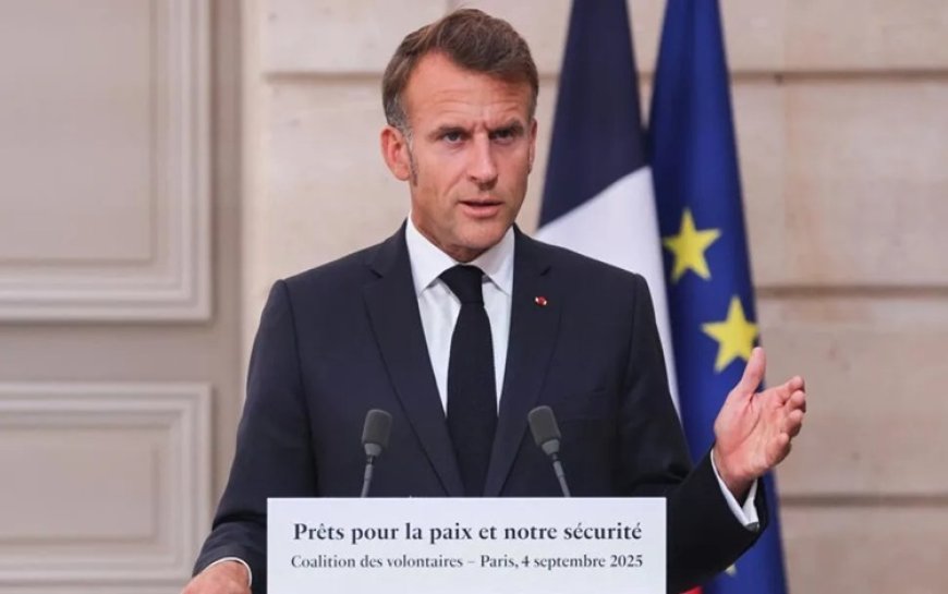 Macron'dan İran'a yaptırım açıklaması