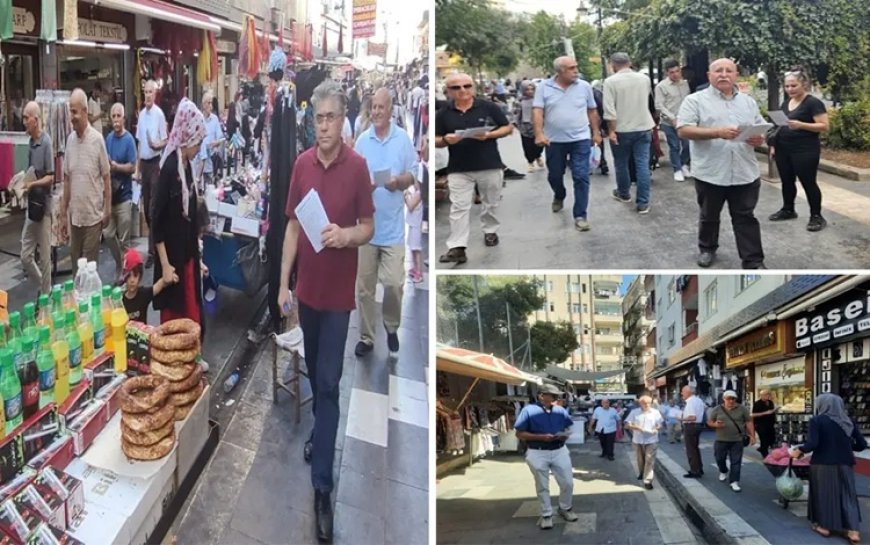 PWK Üyeleri Batman, Mardin ve Diyarbakır'da Halka Bildiri Dağıttılar