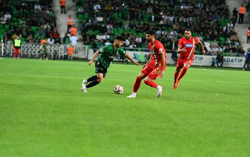 Amedspor Sakaryaspor’dan eli boş döndü