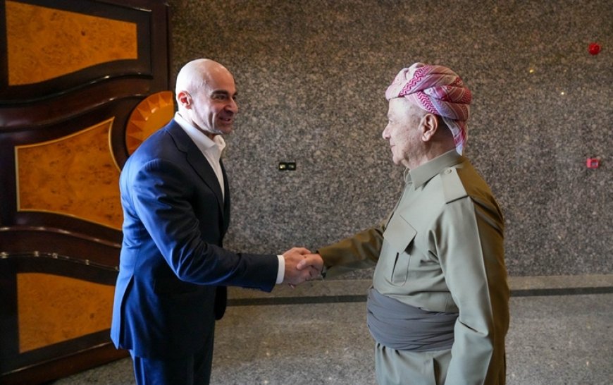 Başkan Mesud Barzani ile Bafıl Talabani Pirmam’da görüştü