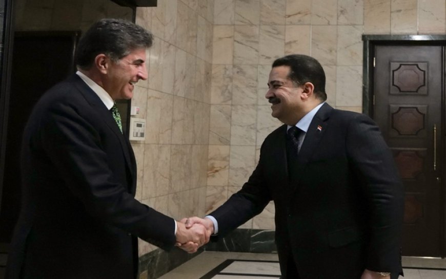 Sudani’den Başkan Neçirvan Barzani’ye: Petrol anlaşmasındaki çabalarınız için minnettarım