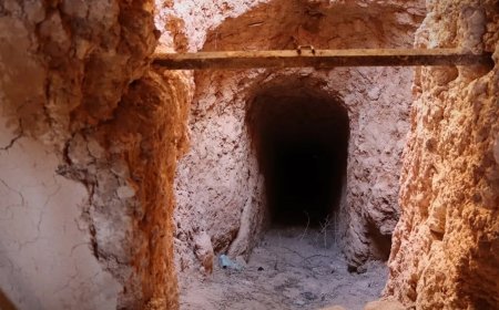 Suriye'de iç savaş döneminden kalma yeraltı hapishanesi bulundu