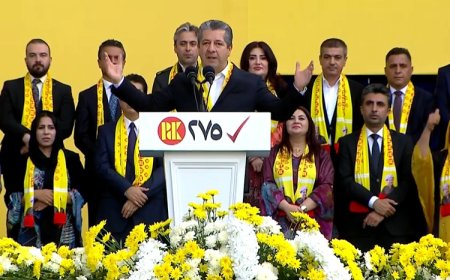 Başbakan Mesrur Barzani Zaho'da konuştu: ‘KDP demek Kürdistan demektir’