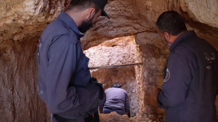 Suriye'de iç savaş döneminden kalma yeraltı hapishanesi bulundu