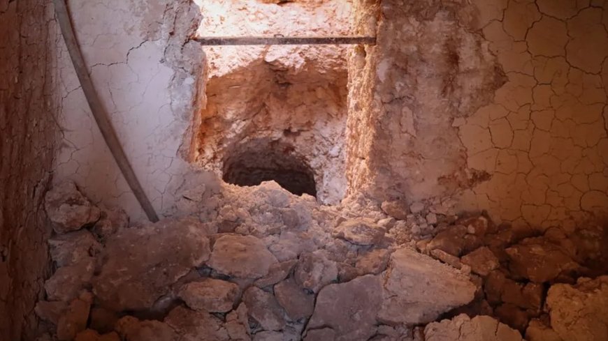 Suriye'de iç savaş döneminden kalma yeraltı hapishanesi bulundu