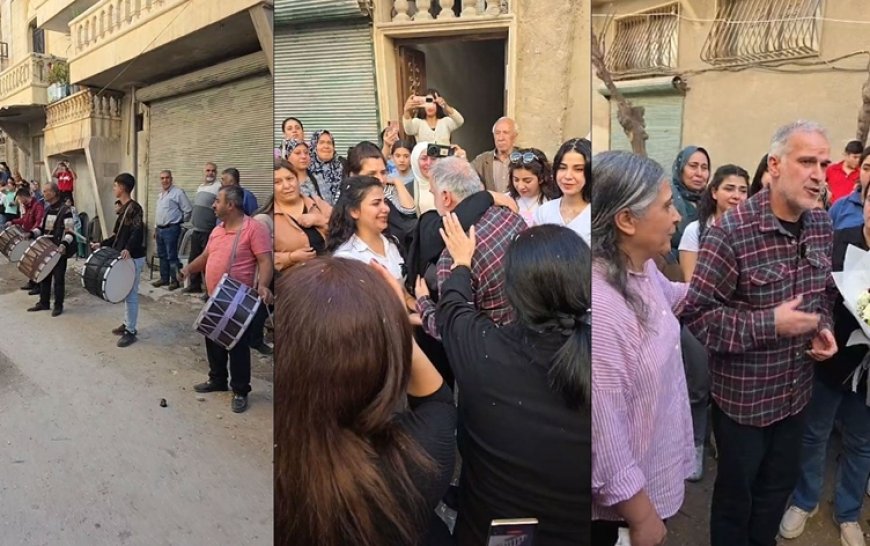 30 Yıl Sonra EY REQİP Marşıyla Karşılanan Özgürlük: İki Kürt Mahkum Rojava’ya Döndü