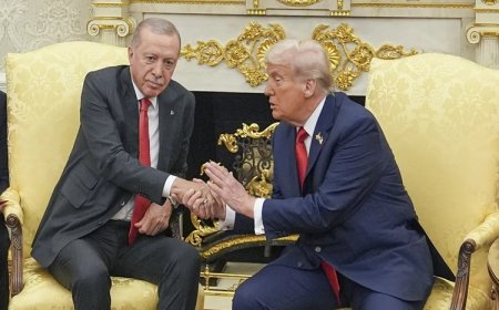Türkiye Cumhurbaşkanı Erdoğan, ABD Başkanı Trump ile görüştü