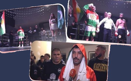 Almanya’da Kürt boksörden muhteşem başarı: ‘Bu şampiyonluk tüm Kürdistan halkına!’