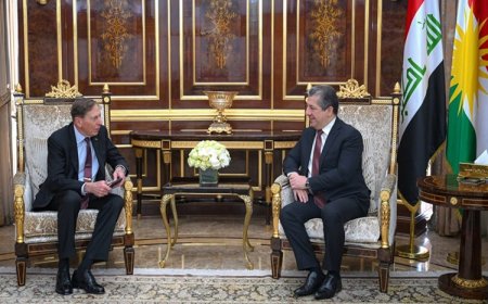 Mesrur Barzani, eski CIA Direktörü David Petraeus ile görüştü