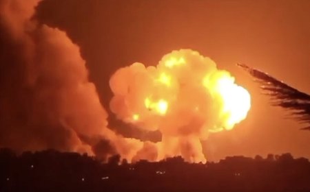 İsrail, Lübnan'a 10'dan faz hava saldırısı düzenledi
