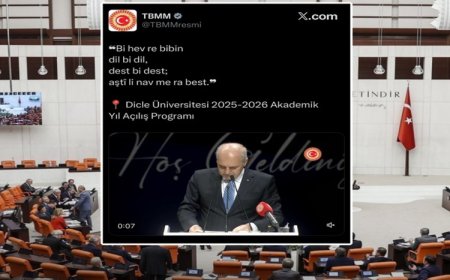 TBMM’nin Kürtçe paylaşımı tartışma yarattı