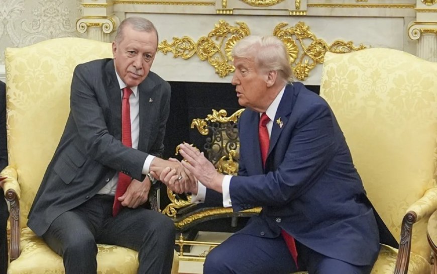 Türkiye Cumhurbaşkanı Erdoğan, ABD Başkanı Trump ile görüştü