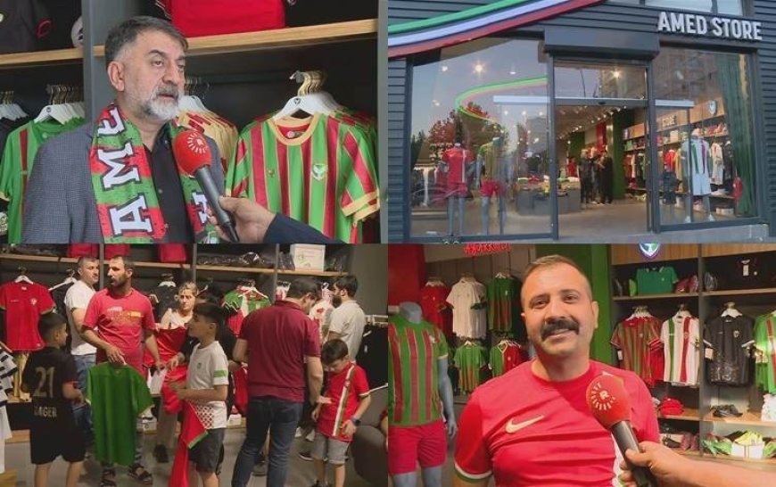 Amedspor ürünlerine rekor ilgi