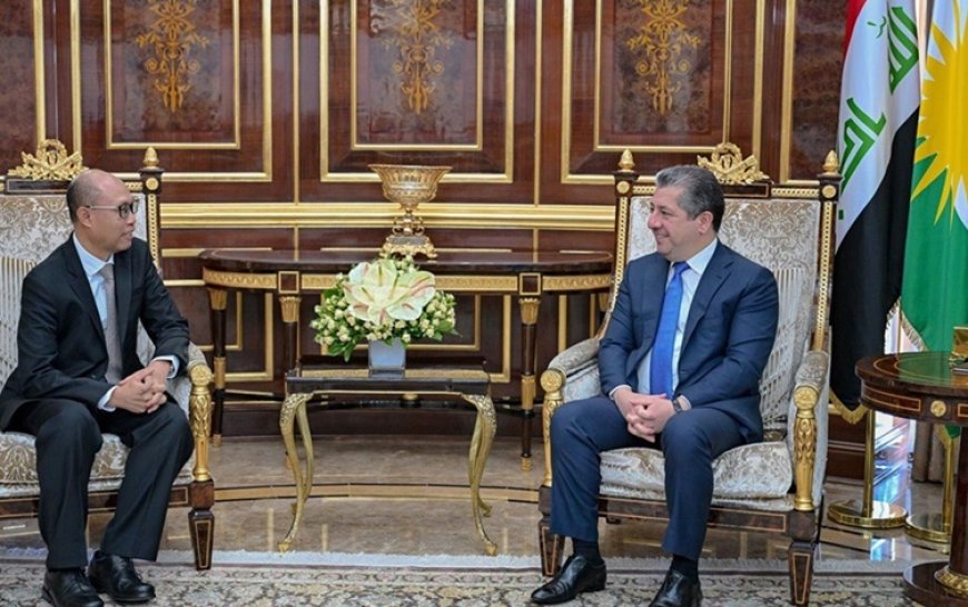 Mesrur Barzani, Endonezya’nın yeni büyükelçisi Pujianto’yu kabul etti