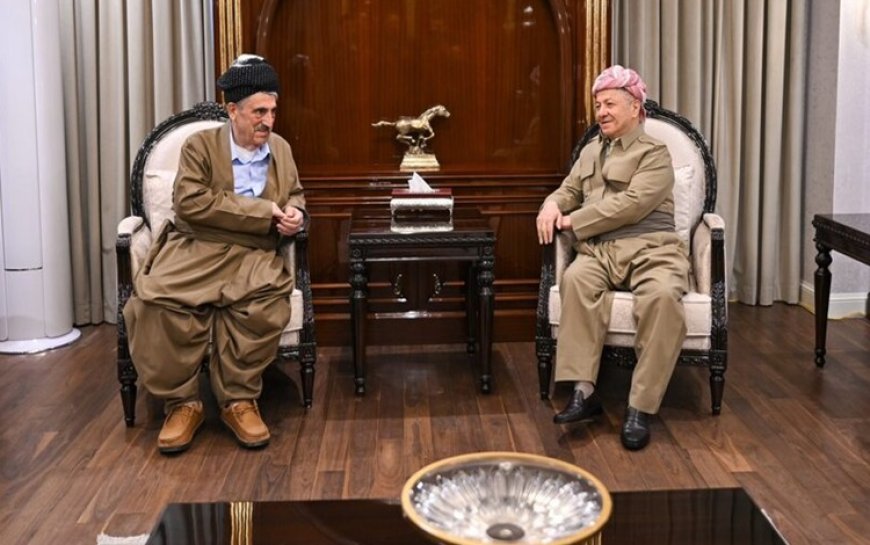 Başkan Barzani ve Muhammed Haci Mahmud, Kürdistan Bölgesi'ndeki siyasi süreci görüştü