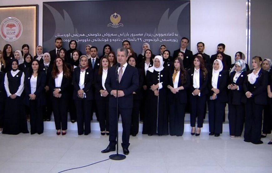 Başbakan Mesrur Barzani: Ülkemizin geleceği güvenilir ellerde
