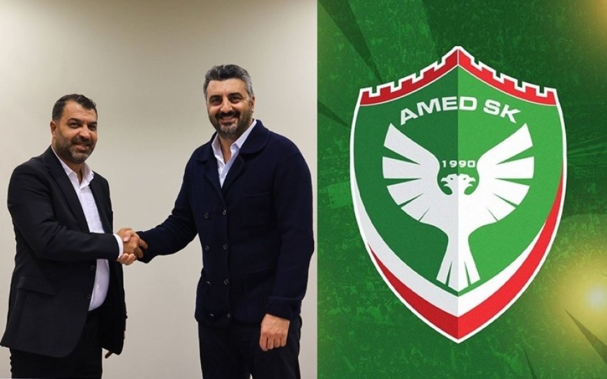 Amedspor, yeni teknik direktörünü resmen duyurdu!