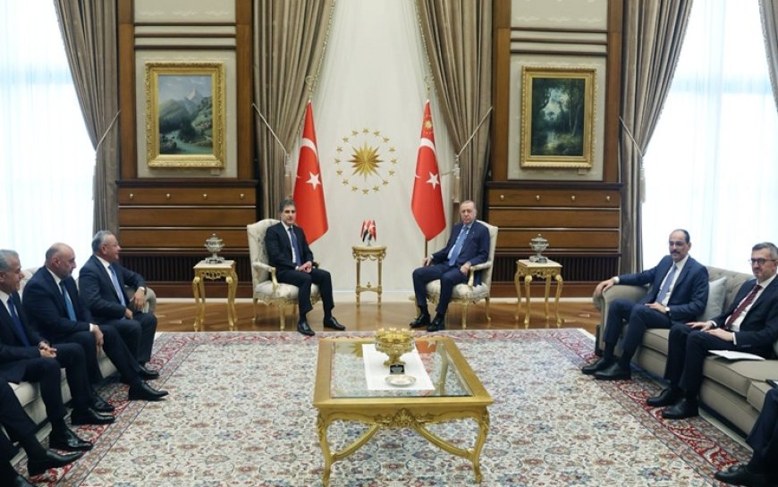 Neçirvan Barzani-Erdoğan görüşmesine ilişkin İletişim Başkanlığından açıklama