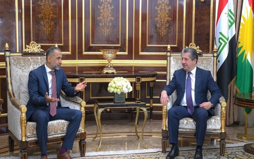 Mesrur Barzani, İngiltere'nin Irak Büyükelçisi ile görüştü