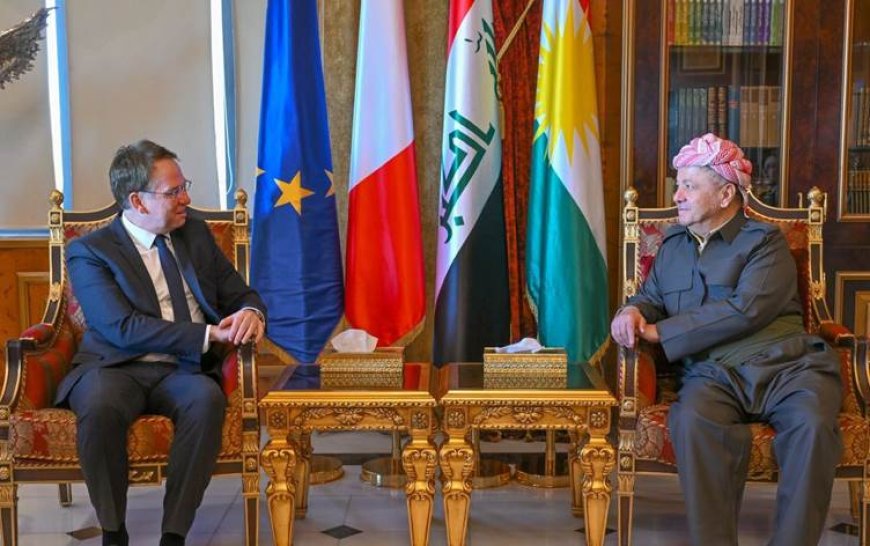 Fransa'dan Başkan Barzani'ye 'Peşmerge Yolu' teşekkürü