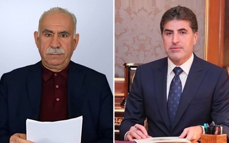 Öcalan’dan Neçirvan Barzani'ye Mektup: Türkiye’deki süreç için destek çağrısı