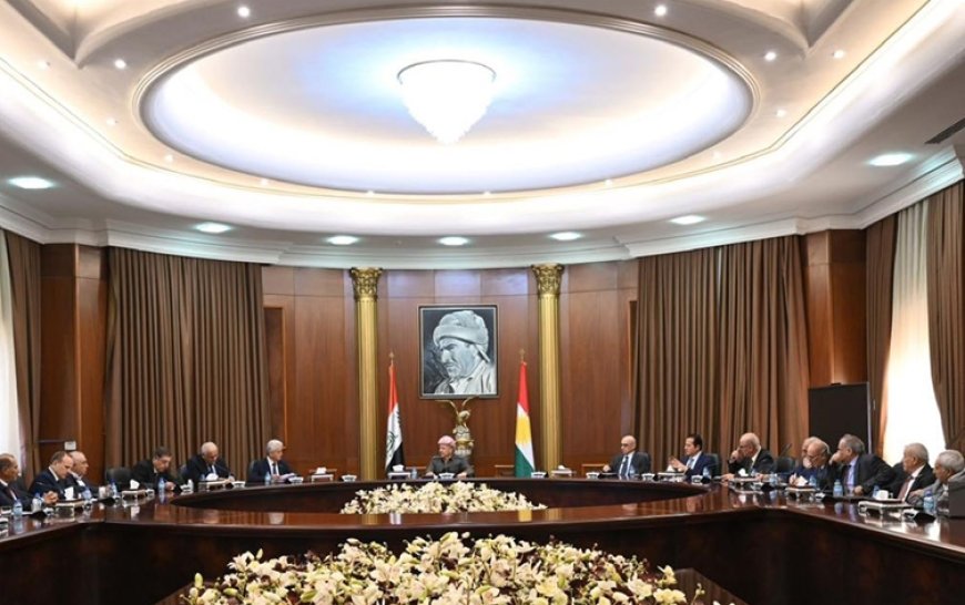 Başkan Barzani, ENKS heyetiyle bir araya geldi: Rojava’daki Kürt taraflara birlik çağrısı
