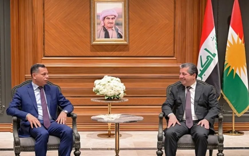 Mesrur Barzani ve Irak İstihbarat Servisi Başkanı ile görüştü