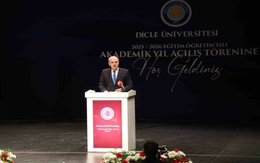 TBMM Başkanı Kurtulmuş: Diyarbakır büyük Kürt medeniyetinin yeşerdiği, geliştiği, büyüdüğü bir kenttir