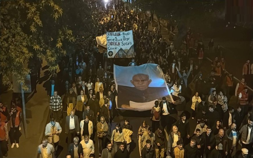 Diyarbakır’da 'Öcalan' yürüyüşüne biber gazı ile müdahale edildi