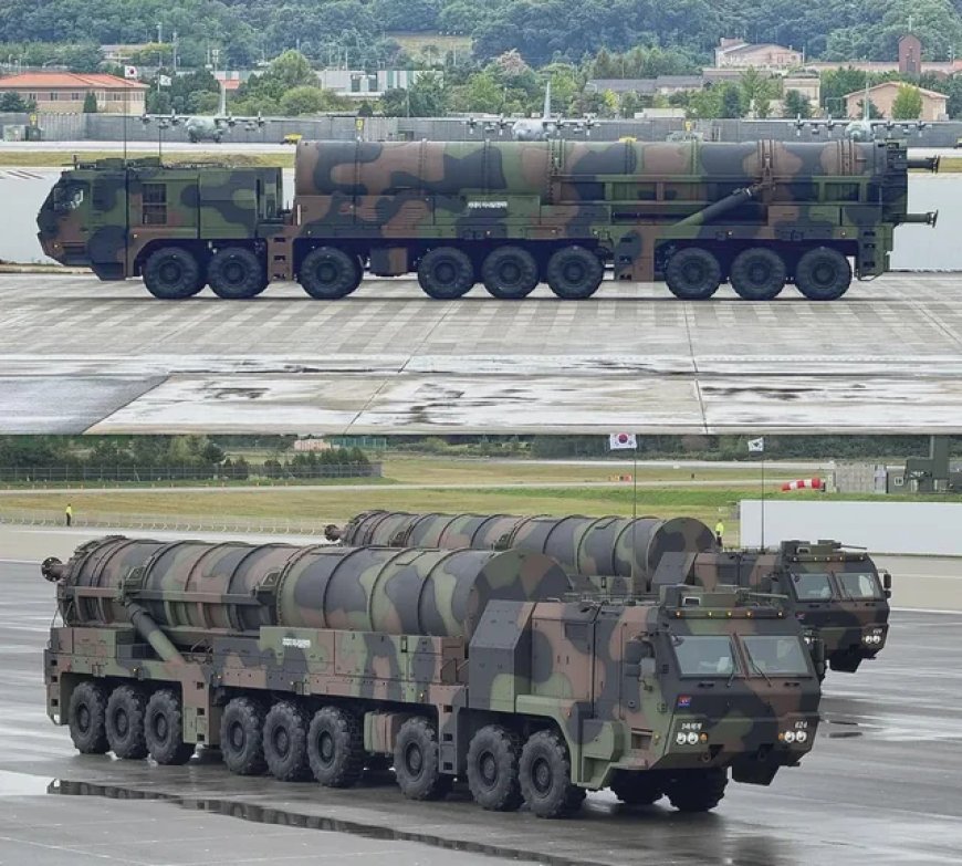 Güney Kore, Dünyanın En Güçlü Nükleer Olmayan Balistik Füzesi Hyunmoo-5’i Seri Üretime Sokuyor