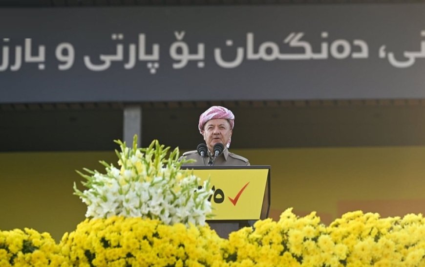 Başkan Barzani: Anayasa uygulanırsa baskıcı merkeziyetçiliğin baskısından kurtuluruz