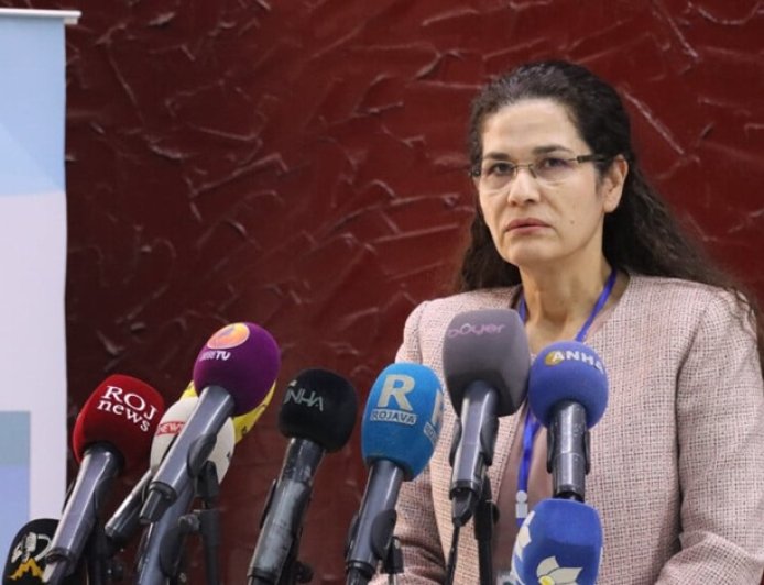 İlham Ahmed’den Şam’a yönelik yaptırımların kaldırılmasına ilişkin ilk yorum