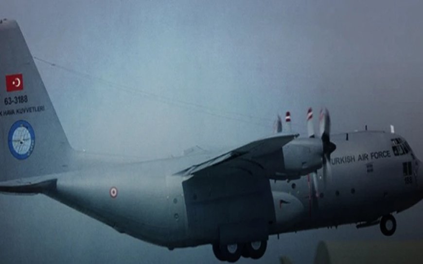 20 personel taşıyan MSB'ye ait uçak Gürcistan'da düştü