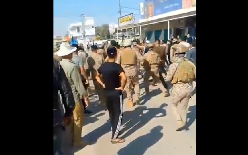 Xurmutu’da Irak askerinden Kürdistan Bayrağı’na saldırı: Gözaltına alındı