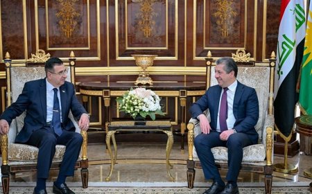 Başbakan Mesrur Barzani, Ürdün'ün Erbil Başkonsolosu Betaris ile görüştü