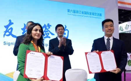 Süleymaniye, Çin'in dev ticaret merkezi Yiwu ile kardeş şehir oldu