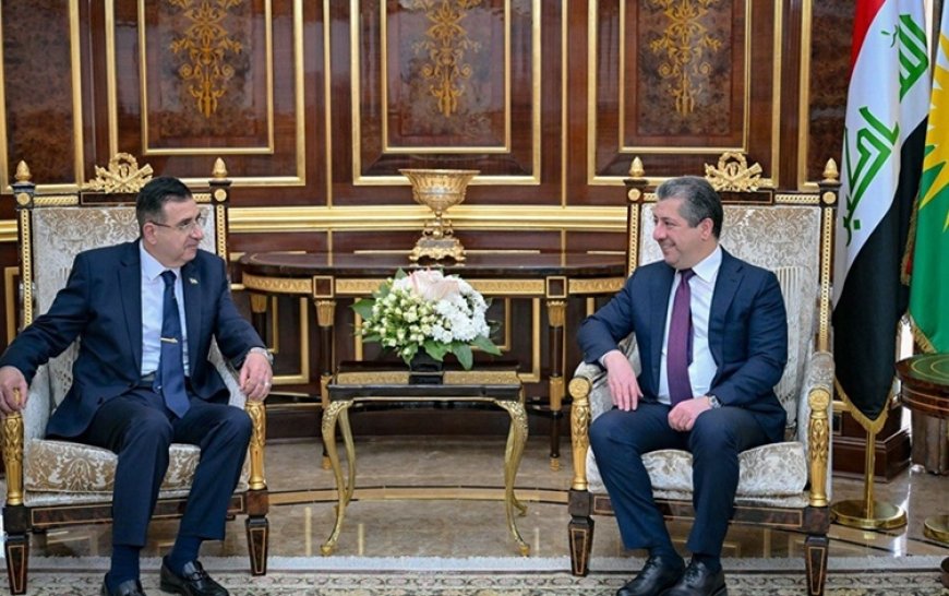 Başbakan Mesrur Barzani, Ürdün'ün Erbil Başkonsolosu Betaris ile görüştü