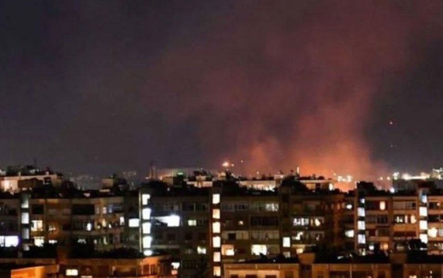 Suriye'nin başkenti Şam'a füzeli saldırı