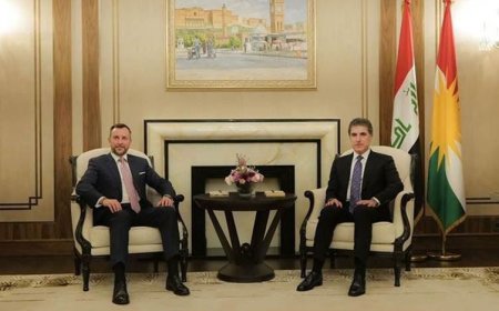 Neçirvan Barzani, İtalya'nın Irak Büyükelçisi ile görüştü