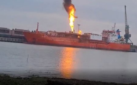 Ukrayna'da Türk gemisine dronla saldırı