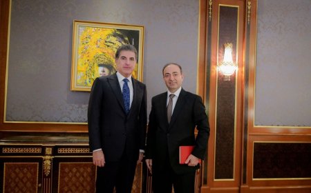 Başkan Neçirvan Barzani ile Osman Baydemir barış sürecini değerlendirdi