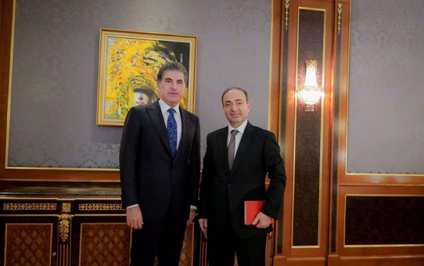 Başkan Neçirvan Barzani ile Osman Baydemir barış sürecini değerlendirdi