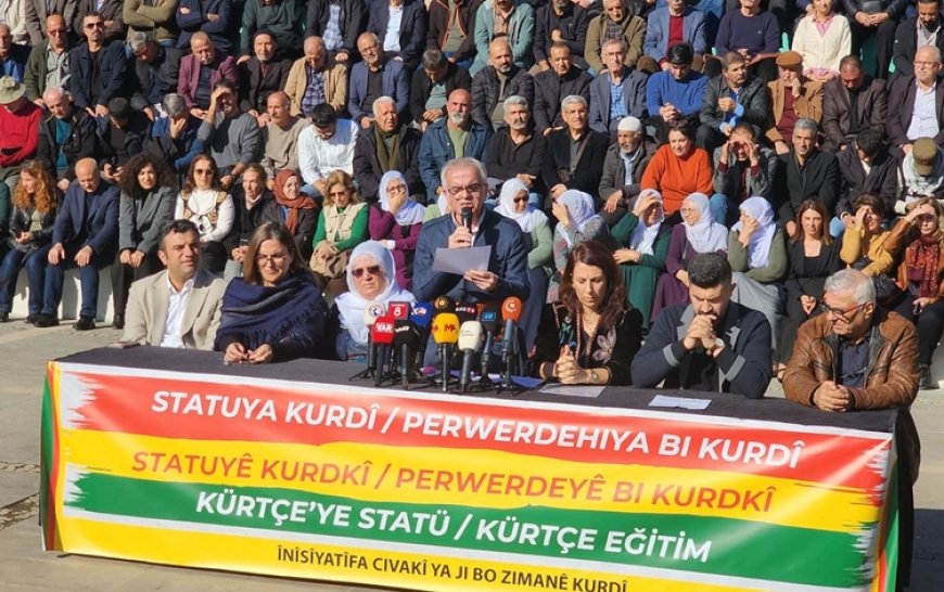 Diyarbakır’da 750 kurumdan açıklama: ‘Kürtçe resmen tanınmalı’