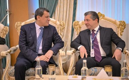 Mesrur Barzani, DSG Komutanı Mazlum Abdi ile bir araya geldi