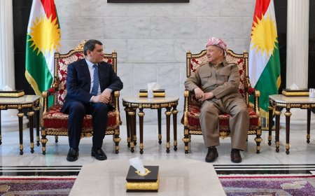 Başkan Mesud Barzani ile Mazlum Abdi arasında tarihi görüşme